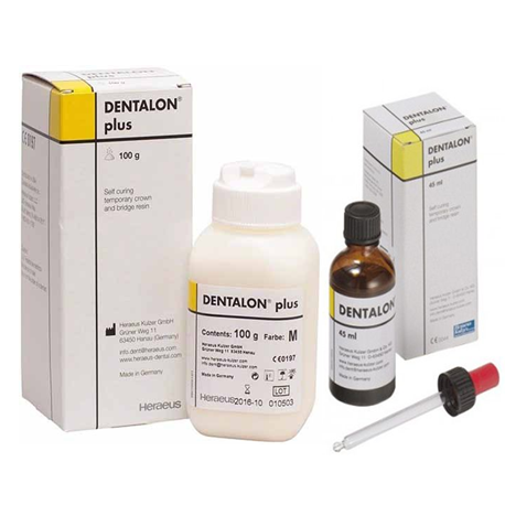 Dentalon Plus self-curing resin, powder/liquid Set Shade A3